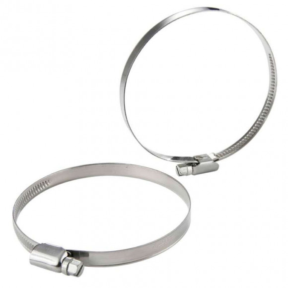 Collier De Serrage Inox 70 À 90 Mm 2pcs