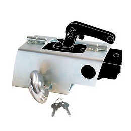 Antivol Universel Pour Tete D'attelage Avec 2 Clefs