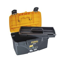 Caisse Plastique Perel Tools 43,2 X 25 X 23,8 Cm