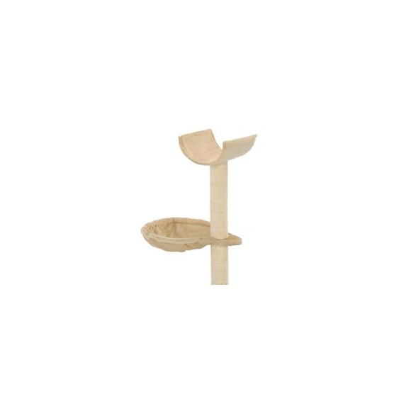 Arbre À Chat Avec Griffoirs En Sisal 105 Cm Beige - Accessoires Pour Chats - Meubles Pour Chats - Beige - Beige