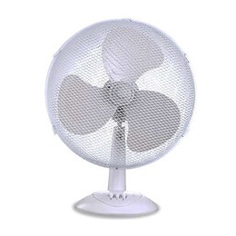 Ventilateur De Table Blanc 35w  Ø27cm-h29cm