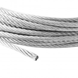 Câble Galvanisé 4 Mm Âme Métallique 10m