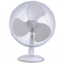 Ventilateur De Table Blanc 35w  Ø27cm-h29cm