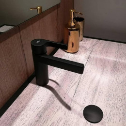 Doremi Mitigeur Lavabo Bas Noir Webert