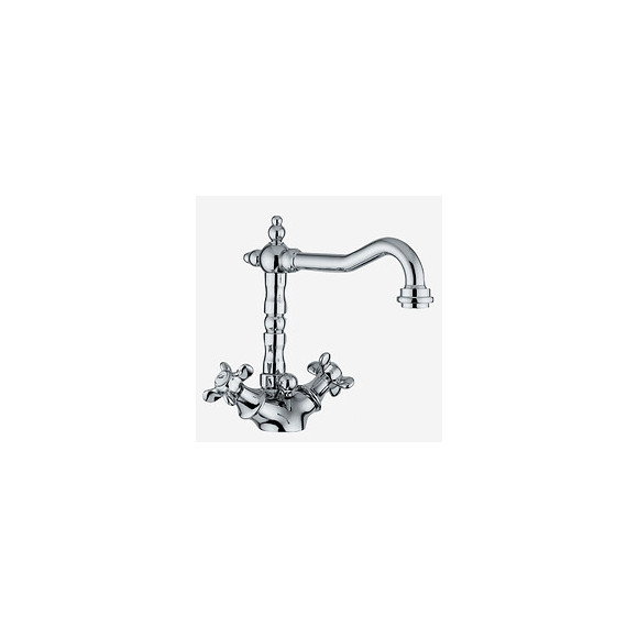 Ottocento Mélangeur Lavabo Chrome Webert