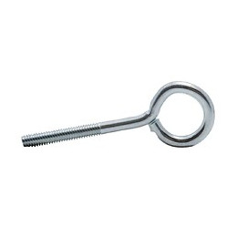 Piton À Visser Zingué Filet Métrique Vissal 5x40mm  Lot De 4 Pitons