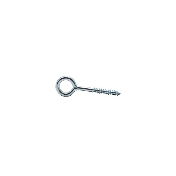 Piton À Visser Zingué Filet Bois Vissal 3x16mm  Lot De 12 Pitons