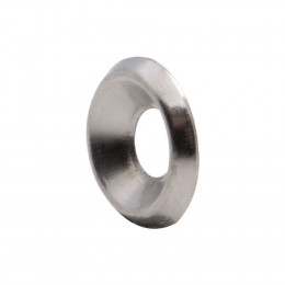 Rondelle Cuvette Nickelée Vissal 2,5x9mm Ép:1,75mm  Lot De 30 Rondelles