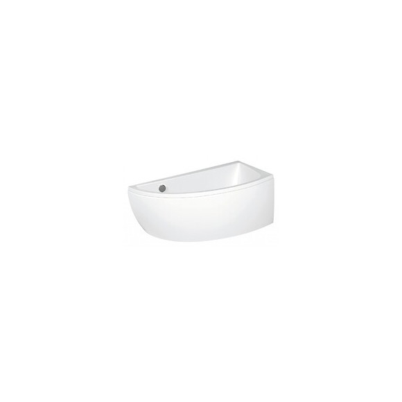 Baignoire Gain De Place Acrylique + Jupe 140*75 Droite