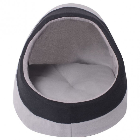 Lit Pour Chat Taille Xl Gris Et Noir - Gris