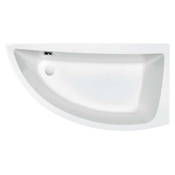 Baignoire Gain De Place Acrylique + Jupe 140*75 Droite