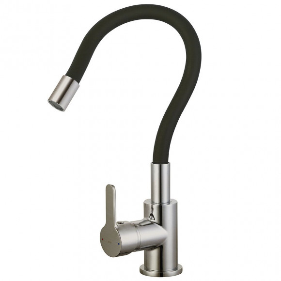 Mémory Mitigeur Évier Façon Inox Flexible À Mémoire De Forme