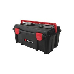 Boîte À Outils Avec Poignée En Plastique Noir