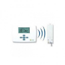 Thermostat D’ambiance Sans Fil Contact Sec Programmable Trl 7.26 Rf Elm Leblanc Compatible Toutes Chaudières