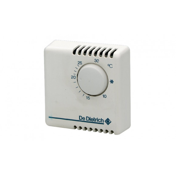 Thermostat D’ambiance Filaire Contact Sec On-off Ad 140 De Dietrich Compatible Toutes Chaudières