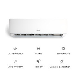 Climatiseur Réversible Ogawa - Mono Split - 40m² - 3500w - Garantie 5 Ans