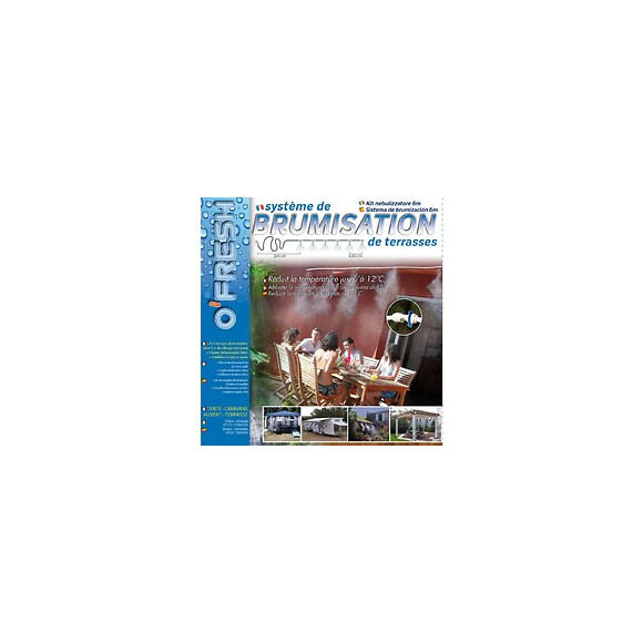 Brumisateur 6m 6 Buses Laiton Prémonté