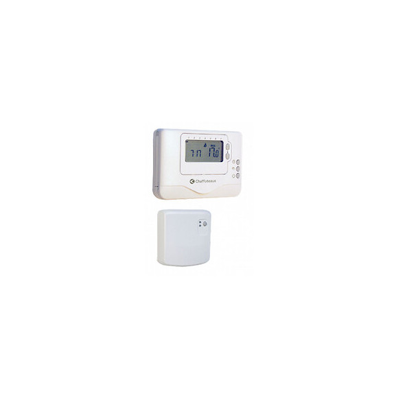 Thermostat D’ambiance Sans Fil Contact Sec Programmable Easy Control R Chaffoteaux Compatible Toutes Chaudières
