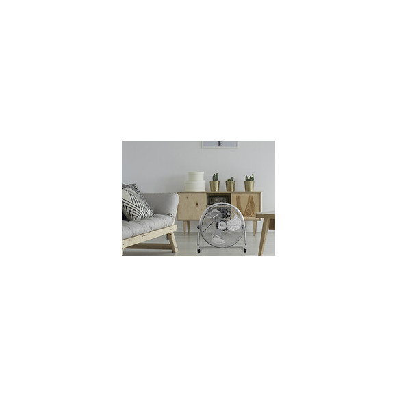 Ventilateur Industriel 30 Cm Chrome 55w Avec 3 Vitesses