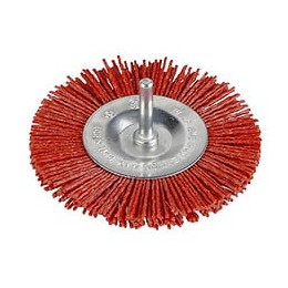 Brosse Métallique Rotative Corindon Plate Ø 100 Mm