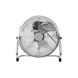 Ventilateur Industriel 40 Cm Chrome 100w Avec 3 Vitesses