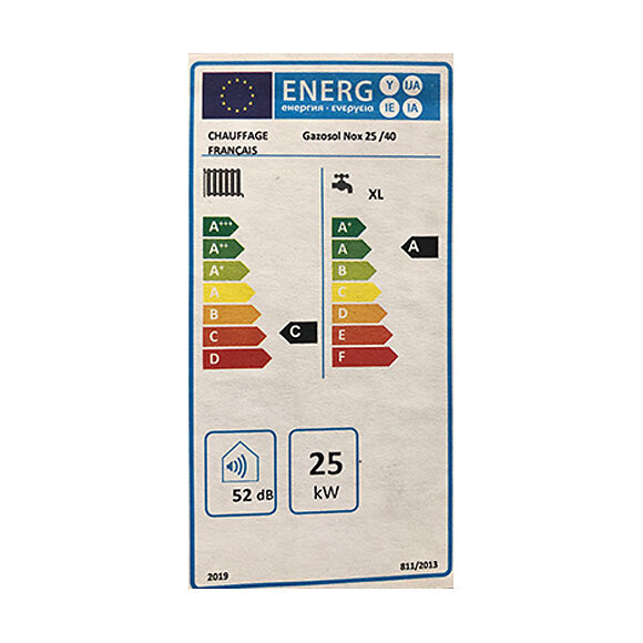 Chaudière Gaz Sol Cheminée Basnox Sunnox Sannover 25 Kw Chauffage + Eau Chaude Ballon 40 L