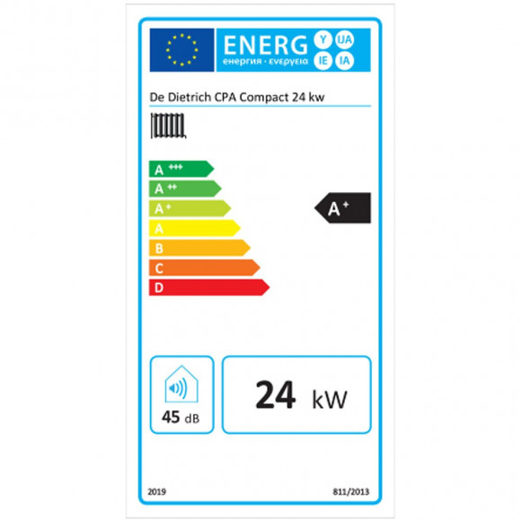 Chaudière Granulés Cpa Compact De Dietrich 24kw