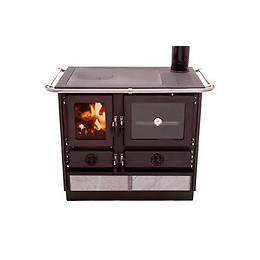 Poêle À Bois Avec Structure En Acier Moulé