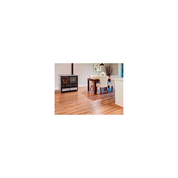 Poêle À Bois Avec Structure En Acier Moulé