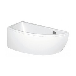 Baignoire Blanche Gain De Place + Jupe 140*75 Gauche