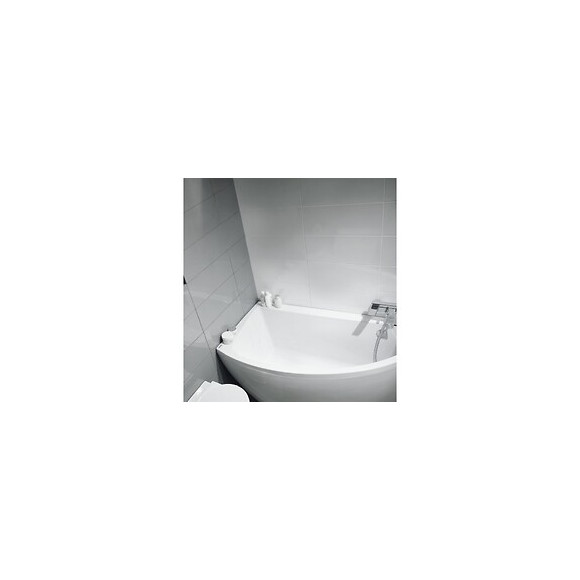 Baignoire Blanche Gain De Place + Jupe 140*75 Gauche