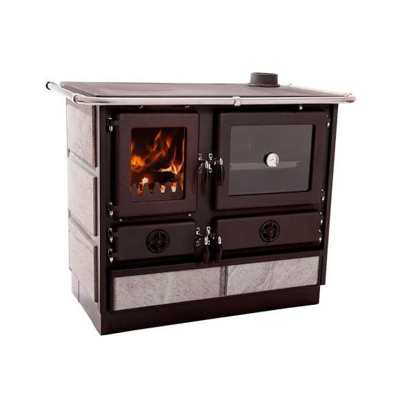 Poêle À Bois Avec Structure En Acier Moulé