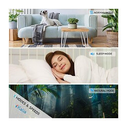 Ventilateur Colonne Rio Blanc  H91cm