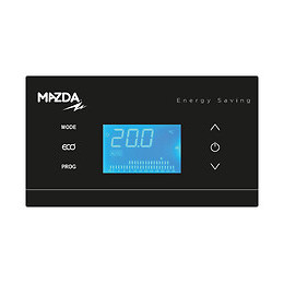 Radiateur Fixe Inertie Dual Kherr Smart 2.0 2000w Ardoise Noire