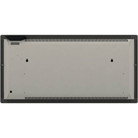 Radiateur Fixe Inertie Dual Kherr Smart 2.0 2000w Ardoise Noire