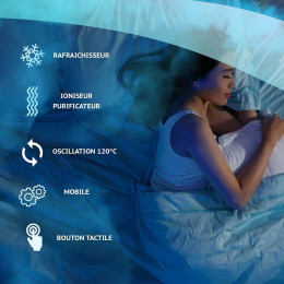 Rafraîchisseur D'air Harbin Blanc  80w