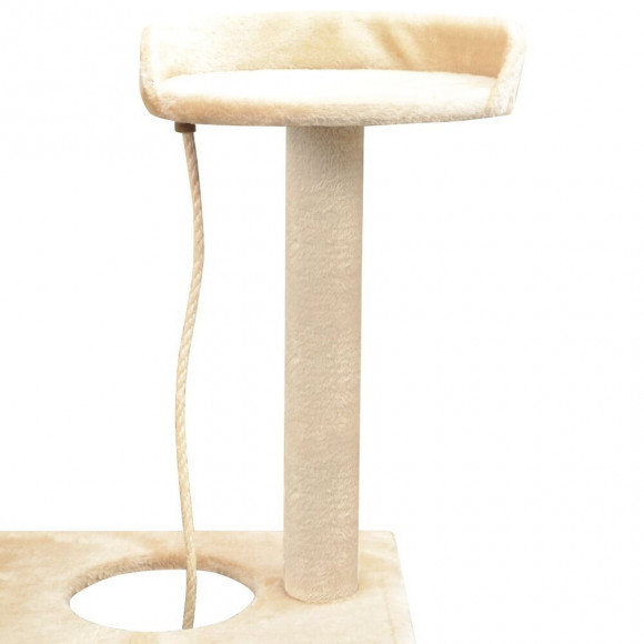 Arbre À Chat Avec Griffoirs En Sisal 150 Cm Beige - Beige