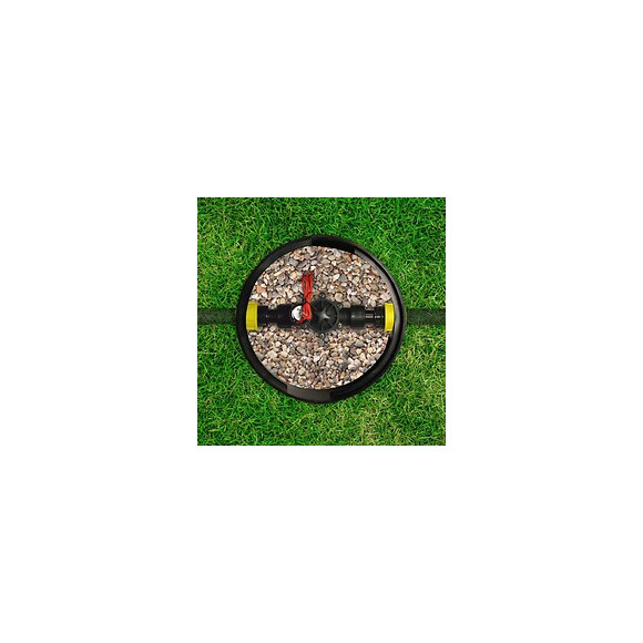 Regard Circulaire Jardibric  280 X 250 Mm  1 À 2 Vannes