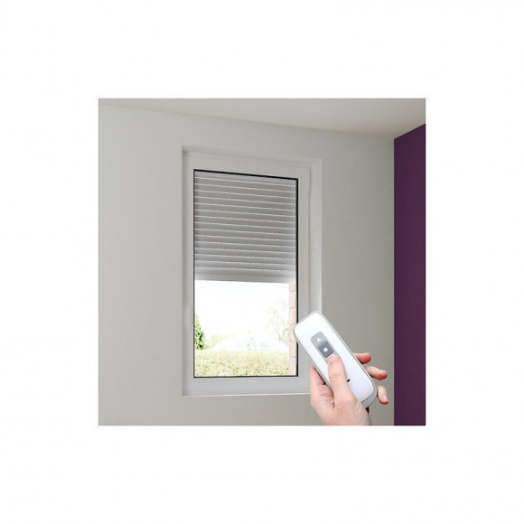 Volet Roulant Pvc H155 Cm X L120 Cm Radio Sans Fil Blanc