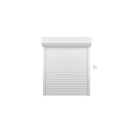 Volet Roulant Alu, Moteur Filaire, H 120 X L120 Cm Pour Fenetre