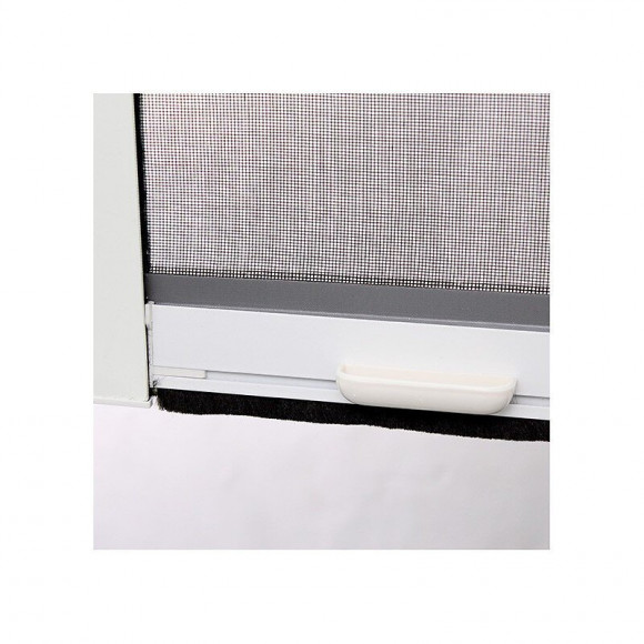 Moustiquaire Pvc Enroulable Verticale Fenêtre L 80 Cm X H 100 Cm, Coloris Blanc