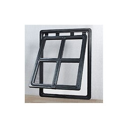 Chatière Pour Moustiquaire De Porte Ou Baie Vitrée Avec Verrouillage Par Loquet