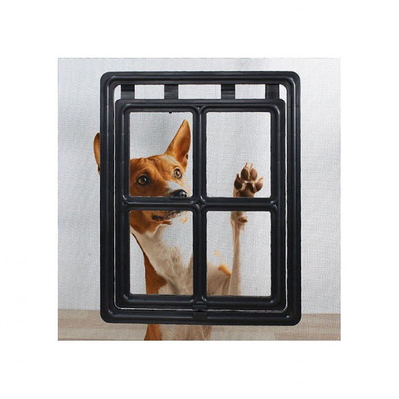 Chatière Pour Moustiquaire De Porte Ou Baie Vitrée Avec Verrouillage Par Loquet