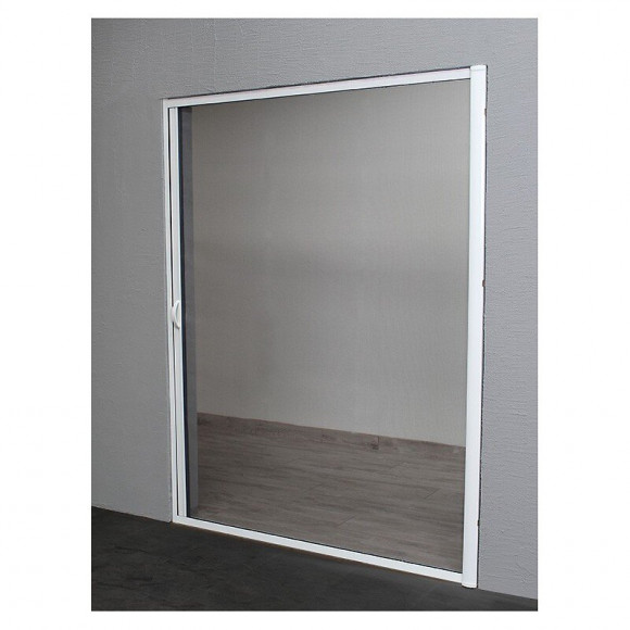 Moustiquaire Enroulable Latérale Alu H220 Cm X L160 Cm Blanc