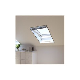 Lot De 2 Moustiquaires Fenêtre De Toit 150x150 Cm Gris