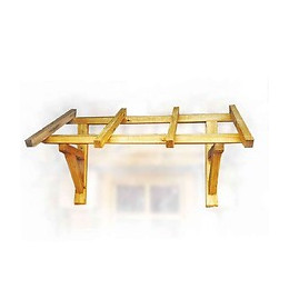 Marquise D'accueil Ossature En Bois