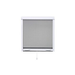 Moustiquaire En Alu Enroulable H.145 X L.100 Cm Pour Fenetre - Top Prix - Poignées Design