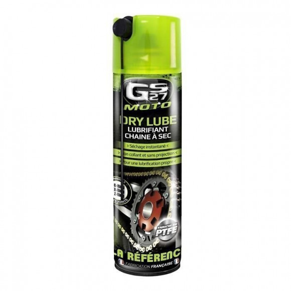 Gs27 Dry Lube Lubrifiant Chaine A Sec - 250 Ml