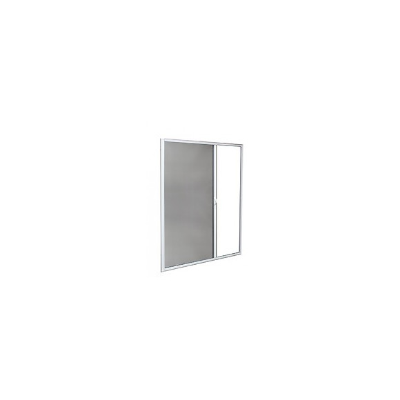 Moustiquaire Enroulable Latérale Alu H220 Cm X L130 Cm Blanc