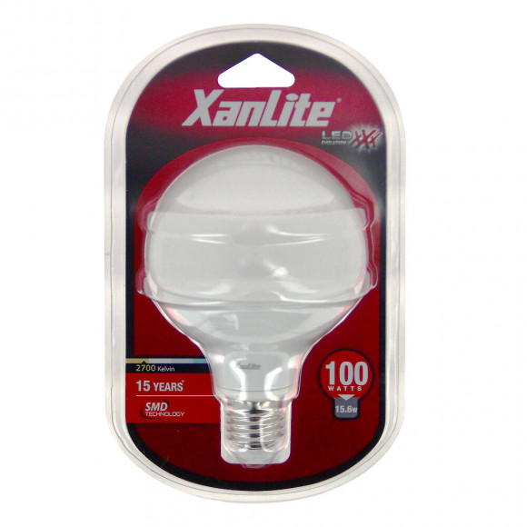 Ampoule led G125 culot E27 10,5W 2700K